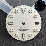 28.5mm blue lume NH35 NH34 Dial Single Calendar Submariner style with Hands Watches accessory