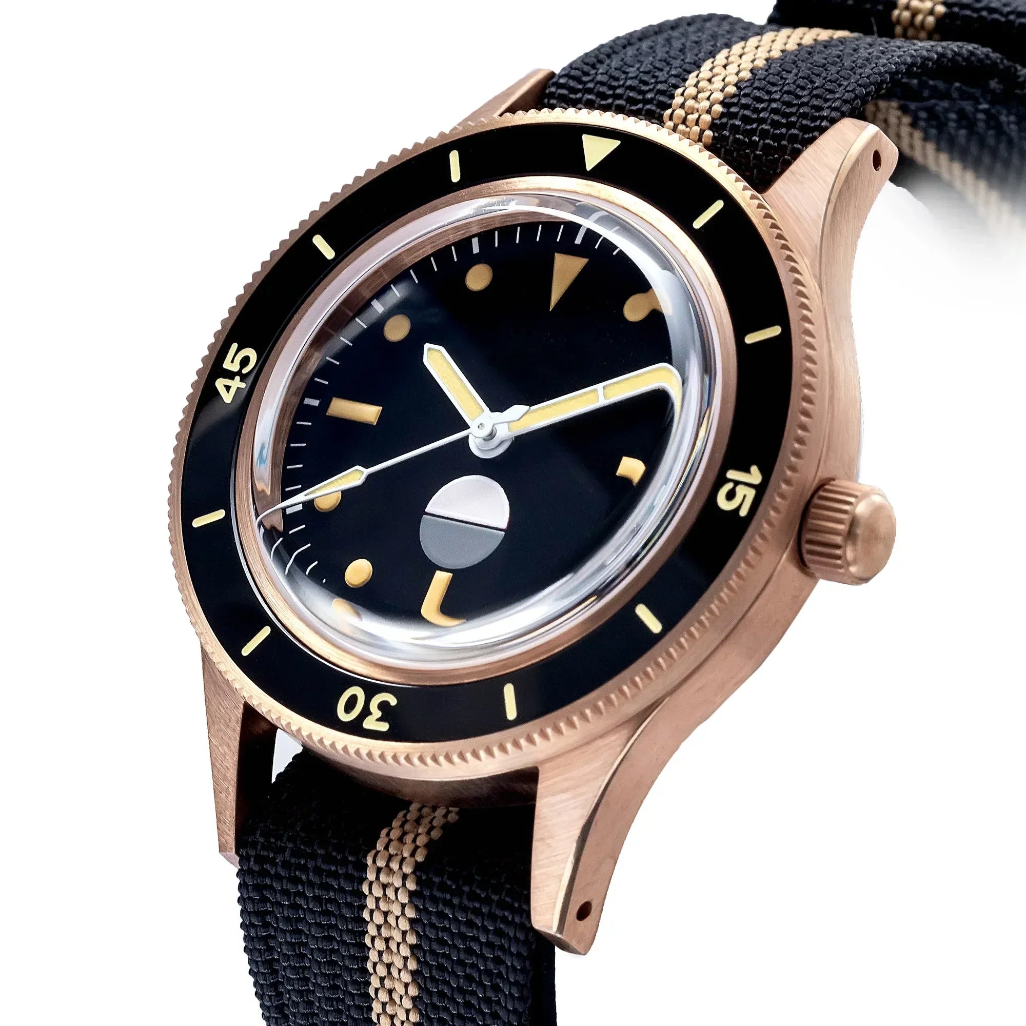 Bronze NH35 Movt 50 fathoms watch THORN SHY039 40mm EU Sapphire