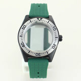 40mm Diver Case Stainless Steel Sapphire For Mod SPB149J1 NH34 NH35 NH36 NH70 4R36 Movement RubberStrap