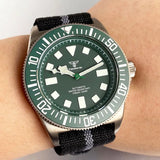 Titanium Diver Tandorio TD267 42mm NH35 PT5000 Automatic Sapphire 200M Dive Watches Luminous Montres hommes Luminous