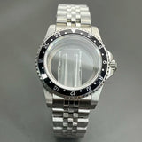 Retro Diver case 39mm,10bar waterproof stainless steel sapphire crystal case, suitable for NH34, NH35, NH36 mechanical movement accessories