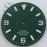 Explore watch dial 29mm dial with 369 digital stripe indices is suitable for the NH35 NH36 Miyota8215 821A ETA28242836 PT5000 DG2813 movement parts