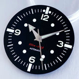 31mm Dial Luminous Hands Fit for NH35 NH36 NH38 ETA2824 PT5000 Miyota8215 Automatic Movement
