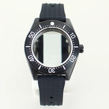 40mm Diver Case Stainless Steel Sapphire For Mod SPB149J1 NH34 NH35 NH36 NH70 4R36 Movement RubberStrap