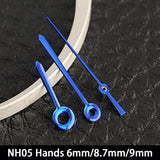 33mm Santos Watch Case For Women Small Size NH05 AUTOMATIC Stainless Steel Square Sapphire 5Bar