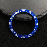 NH35 38-30.5mm bezel insert red Hands Watch Hands Blue Green Luminous Red Green Blue Hands For NH35/36/4R/7S Movement Watches Parts