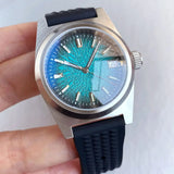 Unimatic U2 Tandorio TD108S 38mm AR Sapphir NH35 20Bar Waffle Strap Pilot