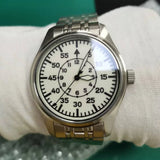 Quartz Pilot Watch 40mm Vh31 Beat Quartz Sapphire 5Bar 316L Stainless Steel vintage Field watch