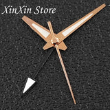 GS 4 Pointers NH34A GMT Watch Hands C3 Green Luminous Watch Needles for NH34 NH35 NH36 NH38 Movement