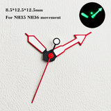 28.5mm NH35 watch dial Fit for NH34 NH35 NH36 automatic movement For SKX SRP Green Luminous Custom logo Watch Modification parts