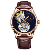 Flying Tourbillon Movement Watch AESOP 7003 Luxury Sapphire 42mm 5ATM High Accuracy