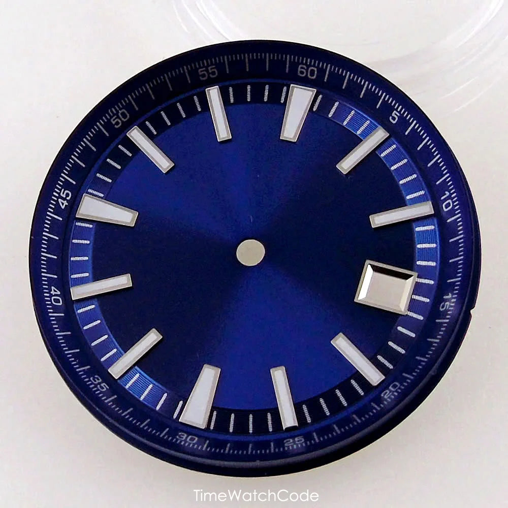 33mm Luminous Watch Dial for Overseas Men Watch Modified Accessories Fit for NH35 NH36 NH38 4R35 4R36 Automatic Movement
