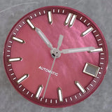 29mm MOP Dial Mother of Pearl watch Dial blue/black/red/white Hight Quality Fit TMI NH35 NH36A movement Green Luminous