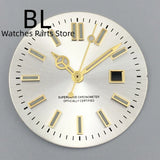 24.5MM Dial for women's watch Sunburst NH05 Watch Dial Gold Rose Sticks Number Women's Mechanical Watch Modified Parts Fit 31mm NH05 NH06 Watch