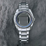 Premium 40mm 44GS Design Case Fit 32.5mm Dial Sapphire Crystal Chapter Ring Matches High Quality Automatic Luxury GMT NH35 NH34