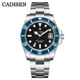 CADISEN C8216 Submariner Diver NH35A Movement AR Sapphire BGW9 Lume 40MM 20Bar