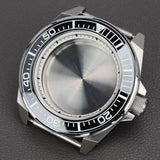 43.8mm Samurai King Watch Case Sapphire Ceramic Insert For Seiko NH35 NH36 NH34 Movement Mod 10ATM