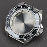 43.8mm Samurai King Watch Case Sapphire Ceramic Insert For Seiko NH35 NH36 NH34 Movement Mod 10ATM
