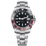 40mm Quartz GMT Submariner Ronda 515 24H Movement Ceramic Sapphire Glass 10Bar Waterproof C3 luminous