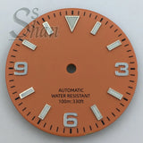 Explore watch dial 29mm dial with 369 digital stripe indices is suitable for the NH35 NH36 Miyota8215 821A ETA28242836 PT5000 DG2813 movement parts