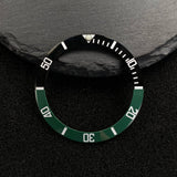 Submariner Bezel NH35 38mm bezel insert red Hands Watch Hands Blue Green Luminous Red Green Blue Hands For NH35/36/4R/7S Movement Watches Parts