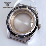 40mm Serica Mod Dive Case Domed Sapphire +Bracelet+31mm Dial+Hands Mod Accessories Fit NH35 NH36 NH38 ETA2824 PT5000 ST2130 Miyota8215