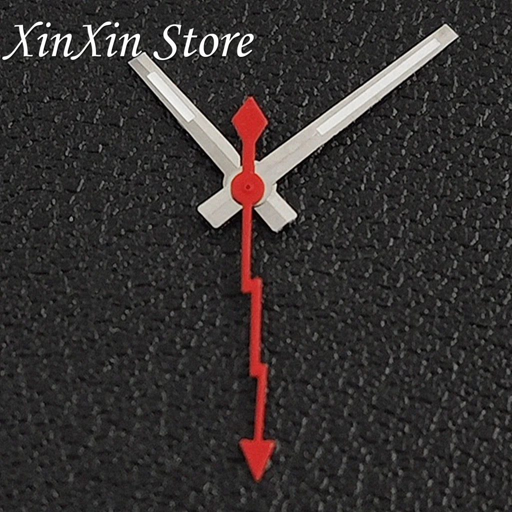 Black NH35 28.5mm Watch Dial Who Cares  With Lightning Second Hands For NH35 4R35 Movement Who Cares Lt's Already Late Replace Watch Dial