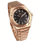 40mm Rose Gold Engineer Watch Tandorio TD331Z Sapphire 20BAR NH35A Date Automatic Luminous