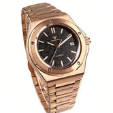 40mm Rose Gold Engineer Watch Tandorio TD331Z Sapphire 20BAR NH35A Date Automatic Luminous