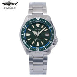 Heimdallr Titanium SKX007 Automatic Mechanical Watch NH35 Movement Sapphire C3 Luminous 200M Waterproof Vintage Wristwatch