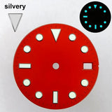 151 type of dials Submariner 28.5mm dial with calendar window suitable for NH35 movement luminous dial can support DIY dial customization name/logo