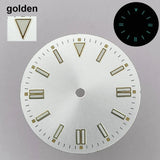 151 type of dials Submariner 28.5mm dial with calendar window suitable for NH35 movement luminous dial can support DIY dial customization name/logo