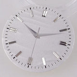 Double bar no date window Nologo 29mm Sand Dune Watch Dial Plate for NH35 NH36 ETA2824 PT5000 ST2130 Silver Hand no date  Watch Parts for Diver Watch Mod