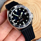 37mm SkX013 Watch Mop Dial Tandorio TD227M 20bar Diver Stainless Steel 3.8 Crown Sapphire