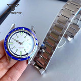 40mm Serica Mod Dive Case Domed Sapphire +Bracelet+31mm Dial+Hands Mod Accessories Fit NH35 NH36 NH38 ETA2824 PT5000 ST2130 Miyota8215