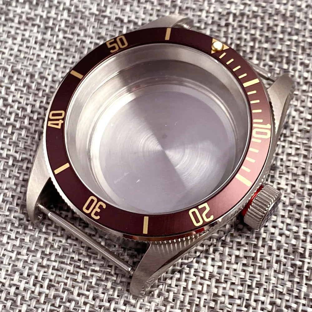 41mm Diver Watch Case BB58 Black Bay Sapphire Crystal Alloy Insert for NH34 NH35 NH36 NH70 NH72 ETA2824 PT5000 SW200 ST2130 MIYOTA 8215 8285 etc DG