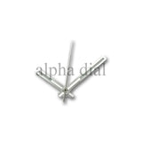 31.8mm Watch Dial No Logo Waffle Texture Thin Markers Watch Dial Mod Fit For PRX AP Seiko NH35/36 Movement Case Parts Hands Accessories