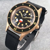 40mm MIYOTA 8215 Real Bronze Fifty FATHOMS Diver Tandorio TD234M Dome Sapphire 20ATM PT5000 NH35