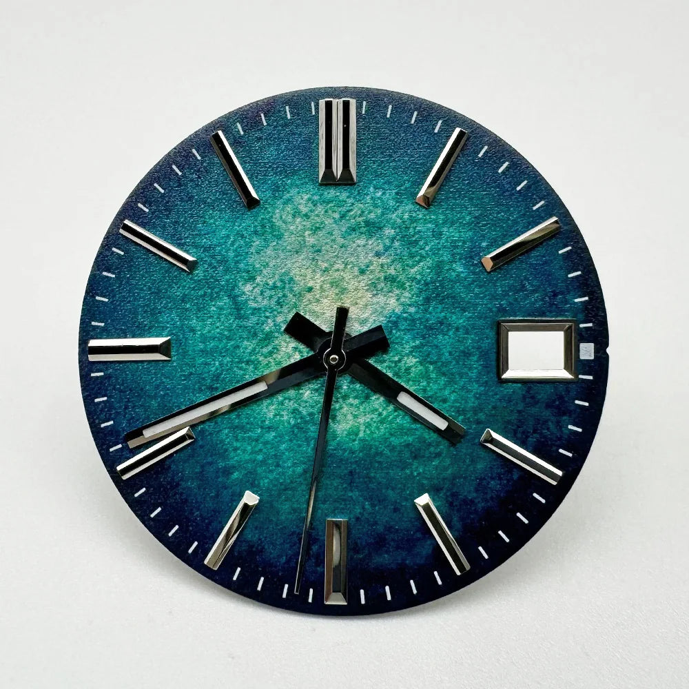 NH35 28.5mm Gradient Watch Dial for NH35A/NH36A Movement Installation Mechanical Watch DIY Accessory