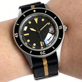 Miyota 8215/PT5000 Movement Domed Sapphire Glass 50-FATHOMS Style Sandblast Watches male 20ATM Tandorio