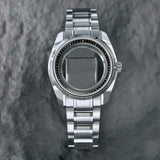 Premium 40mm 44GS Design Case Fit 32.5mm Dial Sapphire Crystal Chapter Ring Matches High Quality Automatic Luxury GMT NH35 NH34