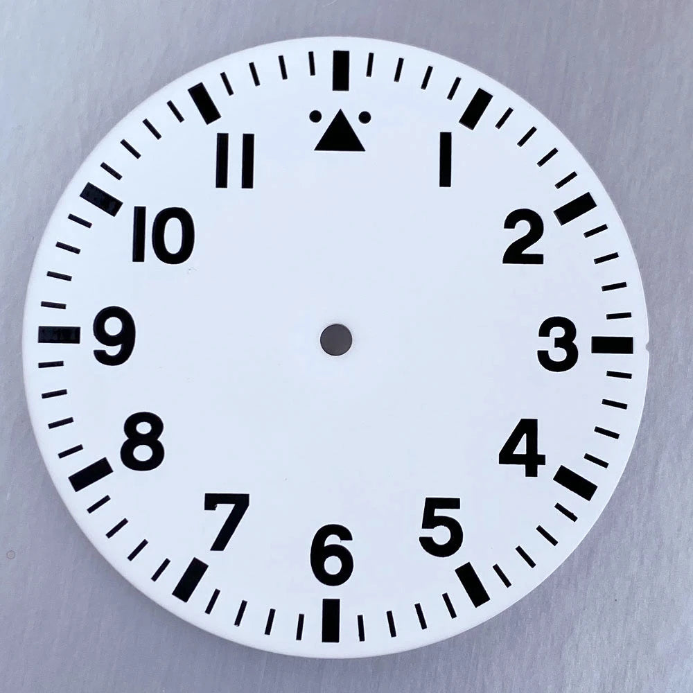 38mm watch dial Sunburst Blue Green White Black Hand Set Fit NH35 NH36 NH38 PT5000 for Pilot Diving Men Watch Parts Accessories