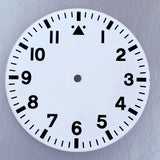 38mm watch dial Sunburst Blue Green White Black Hand Set Fit NH35 NH36 NH38 PT5000 for Pilot Diving Men Watch Parts Accessories