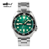 HEIMDALLR Skx007 Men Watch NH36 Movement Sharkey Ceramic Bezel 200M Waterproof Sapphire Automatic Mechanical Dive Watch for Men