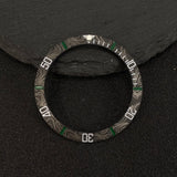 NH35 38-30.5mm bezel insert red Hands Watch Hands Blue Green Luminous Red Green Blue Hands For NH35/36/4R/7S Movement Watches Parts