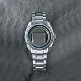 Premium 40mm 44GS Design Case Fit 32.5mm Dial Sapphire Crystal Chapter Ring Matches High Quality Automatic Luxury GMT NH35 NH34