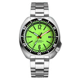 Tandorio 200m Turtle Diver Watch NH35A Fully Luminous Sapphire 20bar 44mm TD281