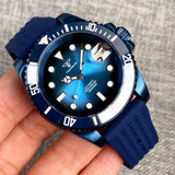Blue Diver Tandorio TD203B Japan NH35 Automatic Sunburst 316L Stainless Steel Sapphire 20Bar