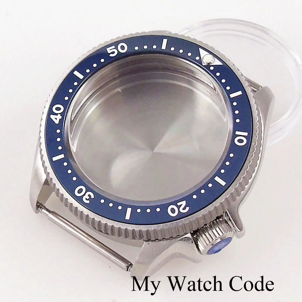 37mm Stainless Steel / Titanium SKX013 watch Case Stainless Steel 3.8 Crown for GMT NH34 NH35 NH36 NH38 ETA 2824 PT5000 ST2130 120clicks Ceramic Sapphire 20ATM