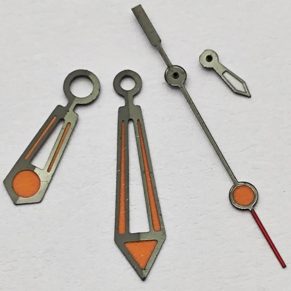 NH39 Watch Dials 31mm Subsecond dial  Hands Green Luminous  Watch Accessories Parts